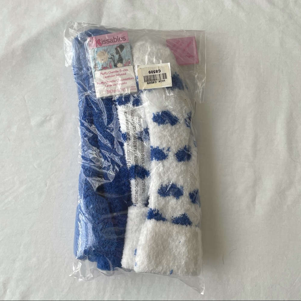 Kissables by MinxNY Lavender Infused Socks 2 pair
